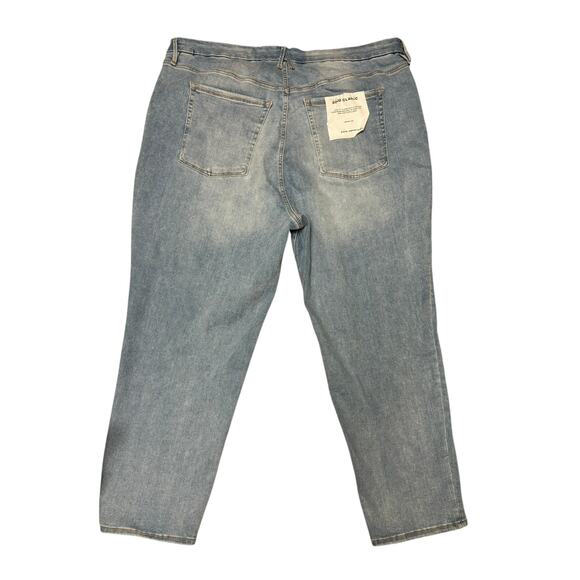 Good American Skinnyish Fit High Rise Jeans Size 28-32 Gap Proof Waistband - Picture 3 of 6